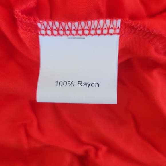 NWT Pretty Garden ~ Red Spotted Dress ~ Size 2XL - Picture 5 of 6